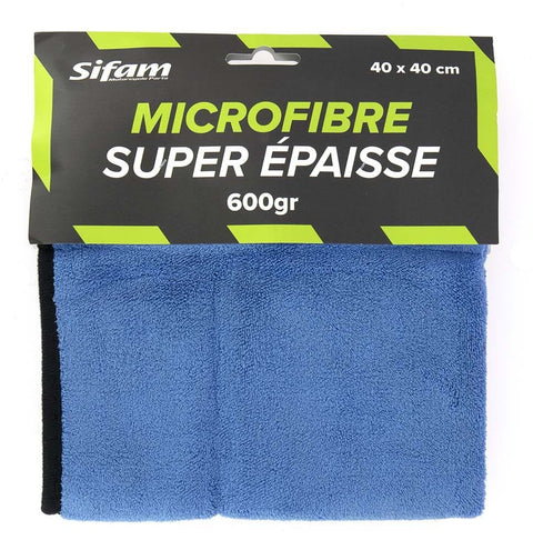 Mikrošķiedras lupatiņa 40x40 cm 600 g/m2 SIFAM MOTOVEIKALS 21