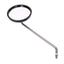 mirror left retro-style round shape 90mm, M8 thread for Simson S50, S51, S70, SR50, SR80, KR51/2 KR50 Schwalbe OEM STANDARD MOTOVEIKALS 21