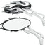Mirror Ovl Flm Blk/Chr DRAG SPECIALTIES DRAG SPECIALTIES MOTOVEIKALS 21