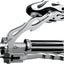 Mirror Ovl Flm Blk/Chr DRAG SPECIALTIES DRAG SPECIALTIES MOTOVEIKALS 21