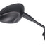 mirror right M8 matt black for Vespa Sprint 50, 125, 150cc (2014-) MOTO NOSTRA MOTOVEIKALS 21