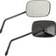 Mirrors Rect Blk Long DRAG SPECIALTIES DRAG SPECIALTIES MOTOVEIKALS 21
