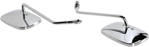 Mirrors Rect Chr Long DRAG SPECIALTIES DRAG SPECIALTIES MOTOVEIKALS 21