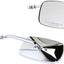 Mirrors Rect Chr Shrt DRAG SPECIALTIES DRAG SPECIALTIES MOTOVEIKALS 21
