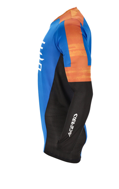 MK krekls ACERBIS MX J TRACK TWO JERSEY blue  / orange 2XL ACERBIS MOTOVEIKALS 21