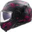 Modulārā ķivere LS2 FF910 ADVANT II SOPHIA black pink matte LS2 MOTOVEIKALS 21