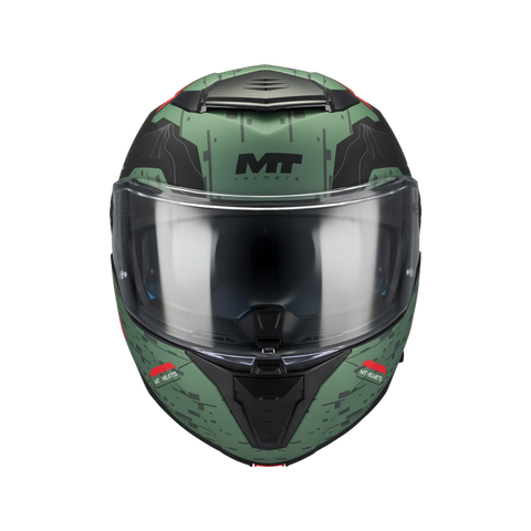 Modulārā ķivere MT ATOM 2 SV HIGHLANDS C6 black / green MT HELMETS MOTOVEIKALS 21