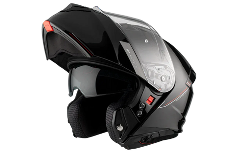 Modulārā ķivere MT Helmets GENESIS SV A1 solid gloss black MT HELMETS MOTOVEIKALS 21