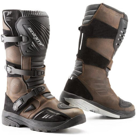 Moto apavi 70Degrees BA4 ADVENTURE unisex brown 47 70 DEGREES MOTOVEIKALS 21