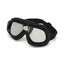 Moto brilles BANDIT black ar spoguļlēcām (silver) BANDIT MOTOVEIKALS 21