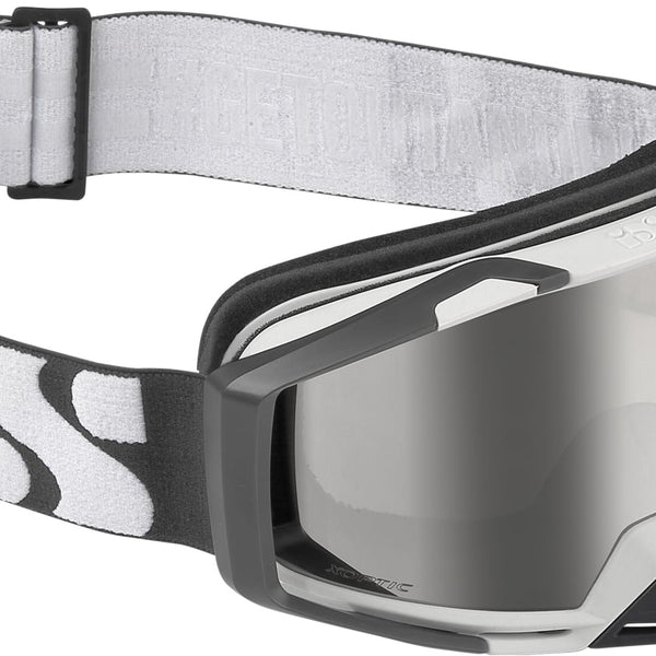 Moto brilles IXS Trigger White / Mirror Silver One-Size IXS MOTOVEIKALS 21