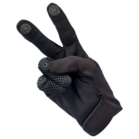 Moto cimdi Biltwell Anza Black Out BILTWELL MOTOVEIKALS 21