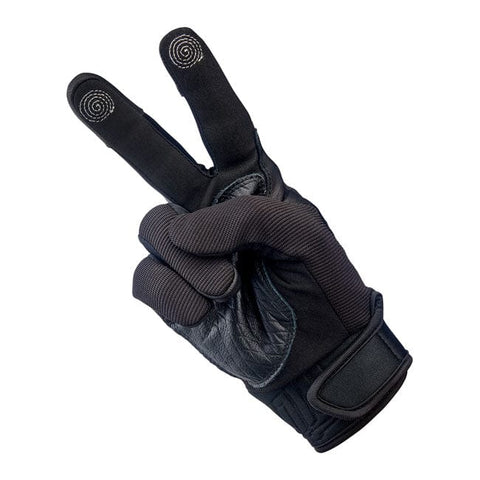 Moto cimdi Biltwell Baja black BILTWELL MOTOVEIKALS 21