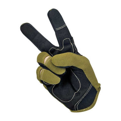 Moto cimdi Biltwell olive / black / tan BILTWELL MOTOVEIKALS 21