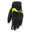 Moto cimdi EIGHT FIRST black / yellow EIGHT MOTOVEIKALS 21
