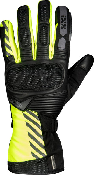Moto cimdi IXS Tour Glasgow-ST 2.0 Black-Neon Yellow IXS MOTOVEIKALS 21