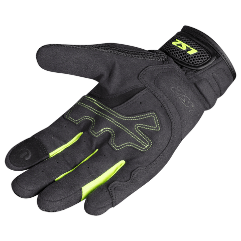 Moto cimdi LS2 KUBRA anthracite H-V Yellow 2XL LS2 MOTOVEIKALS 21