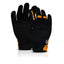 Moto cimdi MALOSSI M-GLOVES black / orange MALOSSI MOTOVEIKALS 21