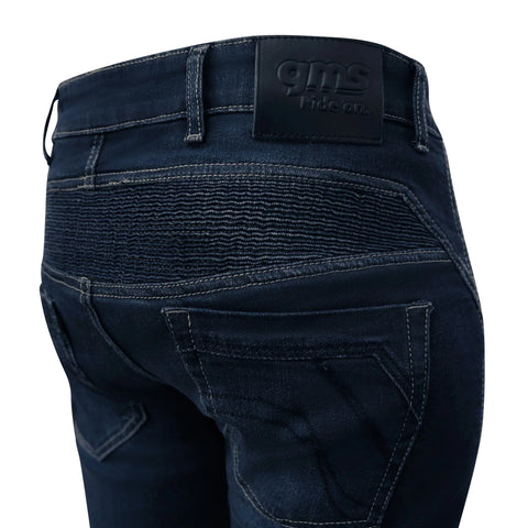 Moto džinsi GMS VIPER dark blue (pagarinātas) 36 GMS MOTOVEIKALS 21
