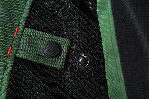 Moto jaka 70Degrees SAHARA MILITARY GREEN RED 70 DEGREES MOTOVEIKALS 21
