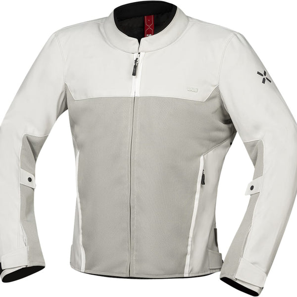 Moto jaka IXS Tour Jacket Oxy-Air light gray IXS MOTOVEIKALS 21