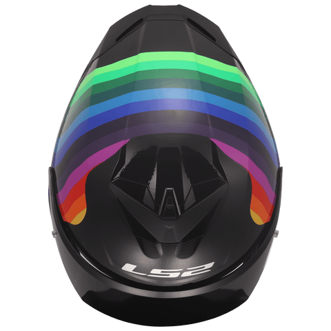 Moto ķivere LS2 FF820 Rapid III flow black multi LS2 MOTOVEIKALS 21