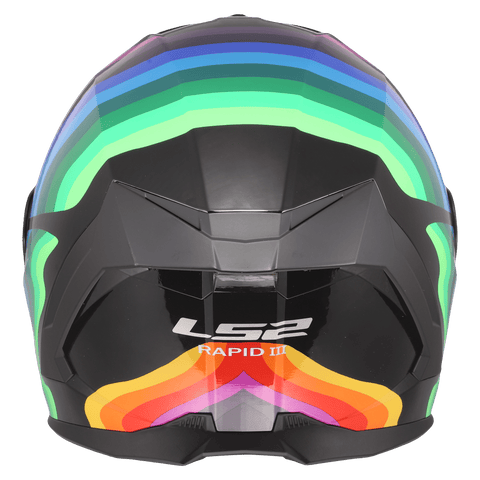 Moto ķivere LS2 FF820 Rapid III flow black multi LS2 MOTOVEIKALS 21