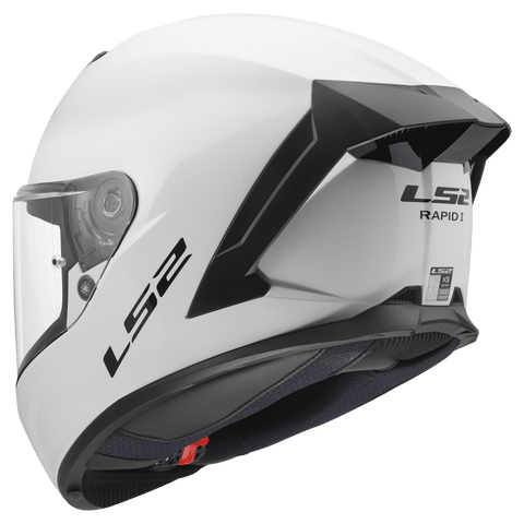 Moto ķivere LS2 FF820 Rapid III gloss white LS2 MOTOVEIKALS 21