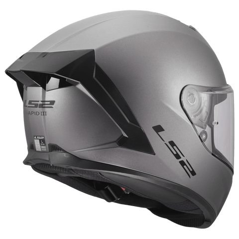 Moto ķivere LS2 FF820 Rapid III matt titanium LS2 MOTOVEIKALS 21