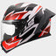 Moto ķivere LS2 Rapid III FF820 XTREM gloss white black red LS2 MOTOVEIKALS 21
