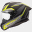 Moto ķivere LS2 Rapid III HYPER matt black H-V yellow LS2 MOTOVEIKALS 21