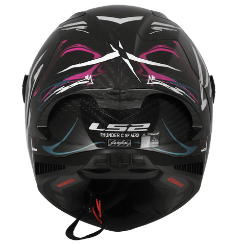 Moto ķivere LS2 Thunder GP FF805 DRIFT gloss blue purple W7D26 MOTOVEIKALS 21