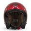 Moto ķivere Open Face Gasoline Jet Cafe Racer S250 glitter red S GASOLINE MOTOVEIKALS 21