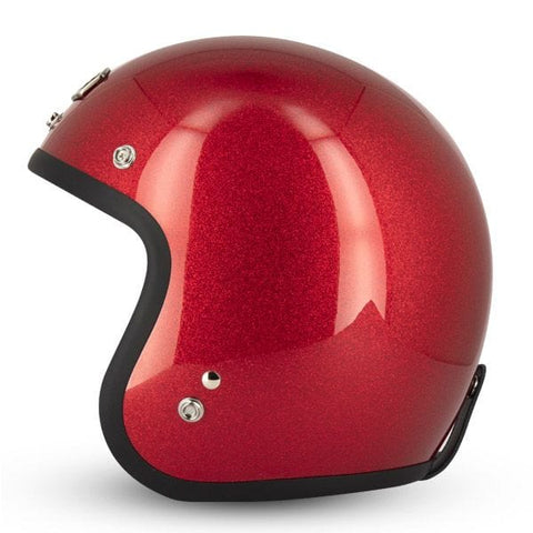 Moto ķivere Open Face Gasoline Jet Cafe Racer S250 glitter red S GASOLINE MOTOVEIKALS 21