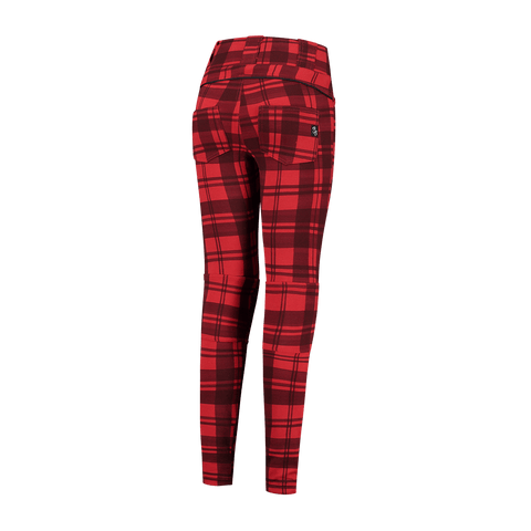 Moto legingi RUSTY STITCHES CLAUDIA V2 red / black RUSTY STITCHES MOTOVEIKALS 21