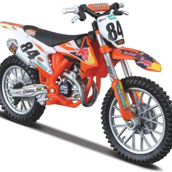 Motocikla modelis Bburago KTM 450 SX-F Jeffrey Herlings #84 1:18 BBURAGO MOTOVEIKALS 21