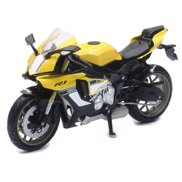Motocikla modelis New Ray Yamaha YZF-R1 2015 Yellow 1:12 New Ray MOTOVEIKALS 21