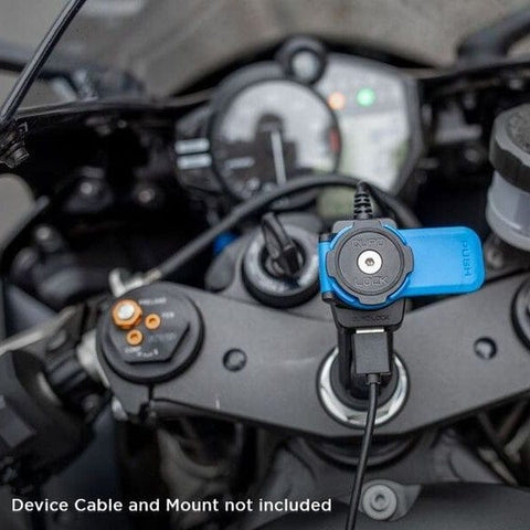 Motocikla USB lādētājs QUAD LOCK QUAD LOCK MOTOVEIKALS 21