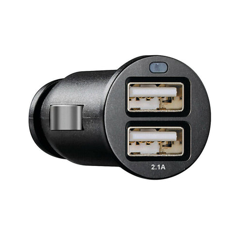 Motociklu plug-in update 2 USB portu lādētājs / ātrā uzlāde / 2400 mA - 12/24V LAMPA MOTOVEIKALS 21
