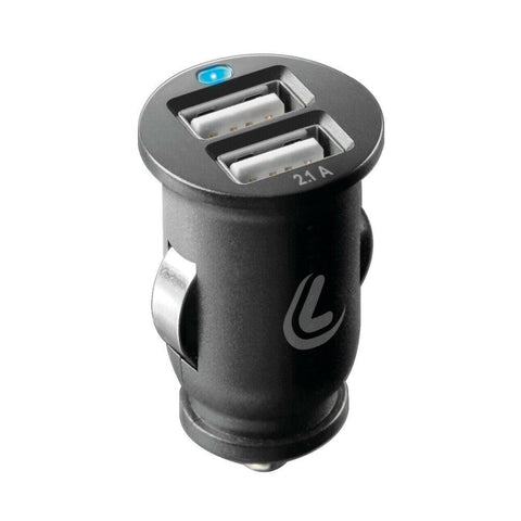 Motociklu plug-in update 2 USB portu lādētājs / ātrā uzlāde / 2400 mA - 12/24V LAMPA MOTOVEIKALS 21
