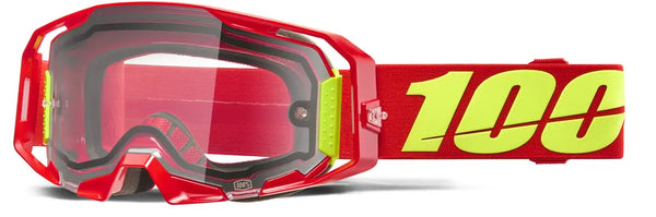Motokrosa brilles 100% ARmatic Enduro Dual Pane red 100% MOTOVEIKALS 21