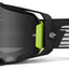 Motokrosa brilles 100% ARMEGA HiPER black mirror 100% MOTOVEIKALS 21