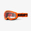 Motokrosa brilles 100% Strata 2 Orange Clear Lens 100% MOTOVEIKALS 21