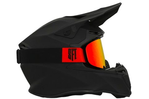 Motokrosa briļļu komplekts SFT Fast Black Red Magic STUNT FREAKS TEAM MOTOVEIKALS 21