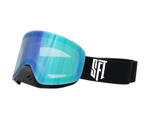 Motokrosa briļļu komplekts SFT Fast Black White SFT Magic STUNT FREAKS TEAM MOTOVEIKALS 21
