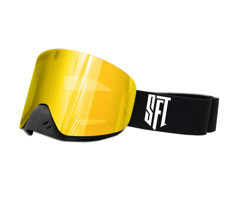 Motokrosa briļļu komplekts SFT Fast Black White SFT Magic STUNT FREAKS TEAM MOTOVEIKALS 21