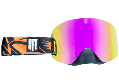 Motokrosa briļļu komplekts SFT Fast Flare Orange Magic STUNT FREAKS TEAM MOTOVEIKALS 21