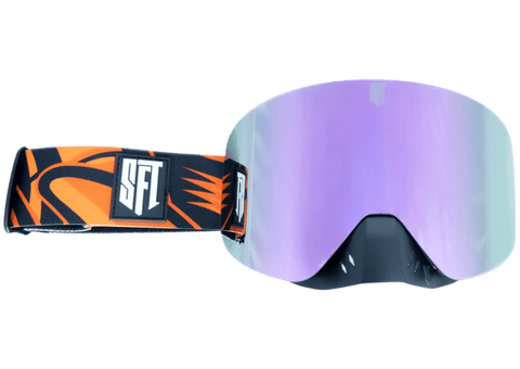 Motokrosa briļļu komplekts SFT Fast Flare Orange Magic STUNT FREAKS TEAM MOTOVEIKALS 21