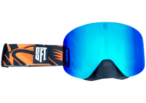 Motokrosa briļļu komplekts SFT Fast Flare Orange Magic STUNT FREAKS TEAM MOTOVEIKALS 21