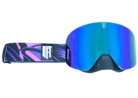 Motokrosa briļļu komplekts SFT Fast Flare Purple Magic STUNT FREAKS TEAM MOTOVEIKALS 21